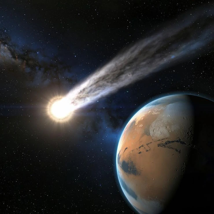 Загадка Красной планеты: Почему NASA молчало о пролёте межзвёздного гостя?