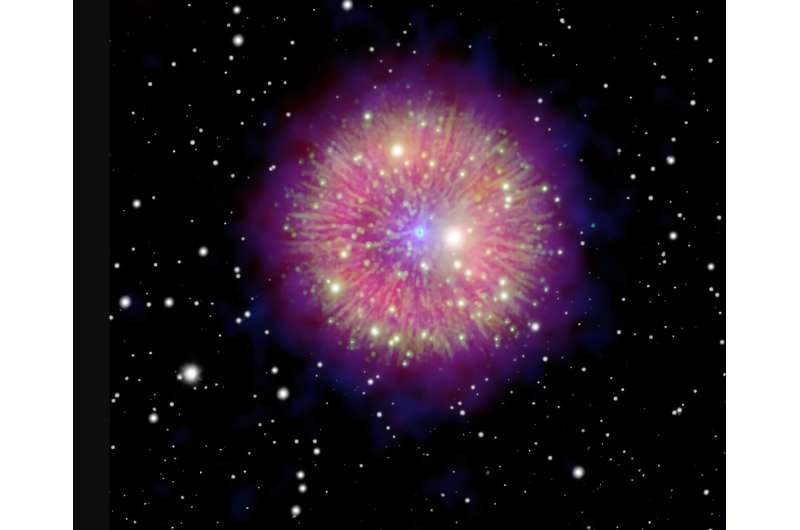 Изображение планетарной туманности Pa 30, одного из главных подозреваемых в SN 1181, полученное рентгеновской обсерваторией «Чандра». Источник: NASA/Chandra. Звездные хроники Востока: как арабские поэты и историки описали сверхновые Средневековья