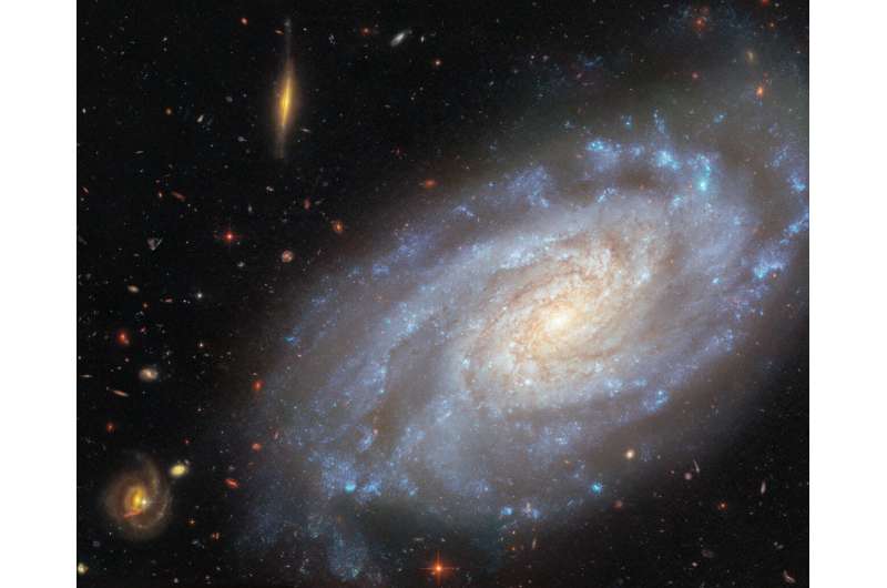 Загадочная Галактика NGC 3370: Окно в Глубины Космоса Загадочная Галактика NGC 3370: Окно в Глубины Космоса