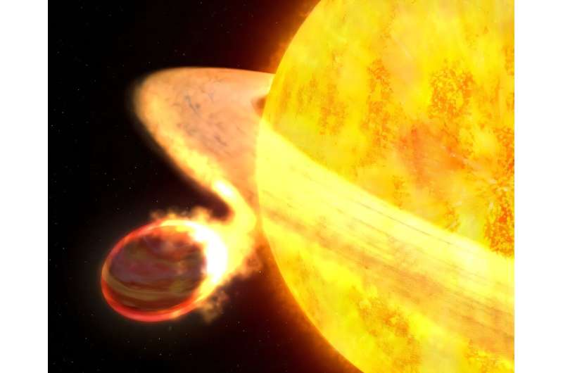 Испаряющиеся миры: почему важно изучать атмосферы планет у горячих звезд Испаряющиеся миры: почему важно изучать атмосферы планет у горячих звезд