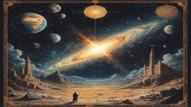 Космический Замысел: Как 3I/ATLAS и миф об Атласе раскрывают пророчество Нострадамуса о новом Гермесе