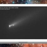 Космическое шоу: Наблюдаем за распадом кометы ATLAS в прямом эфире