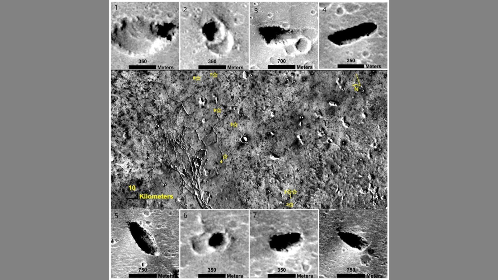 Пещеры-убежища: на Марсе нашли идеальное место для поиска жизни