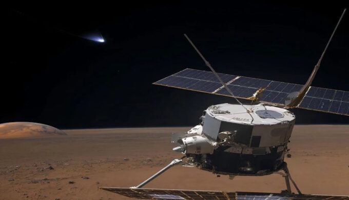 Загадка на марсианской орбите: уникальные снимки кометы-пришельца могли быть утеряны после таинственного молчания аппарата MAVEN