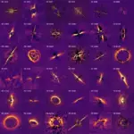 Астрономы представили галерею «космических колыбелей»: кольца пыли раскрывают тайны рождения планет