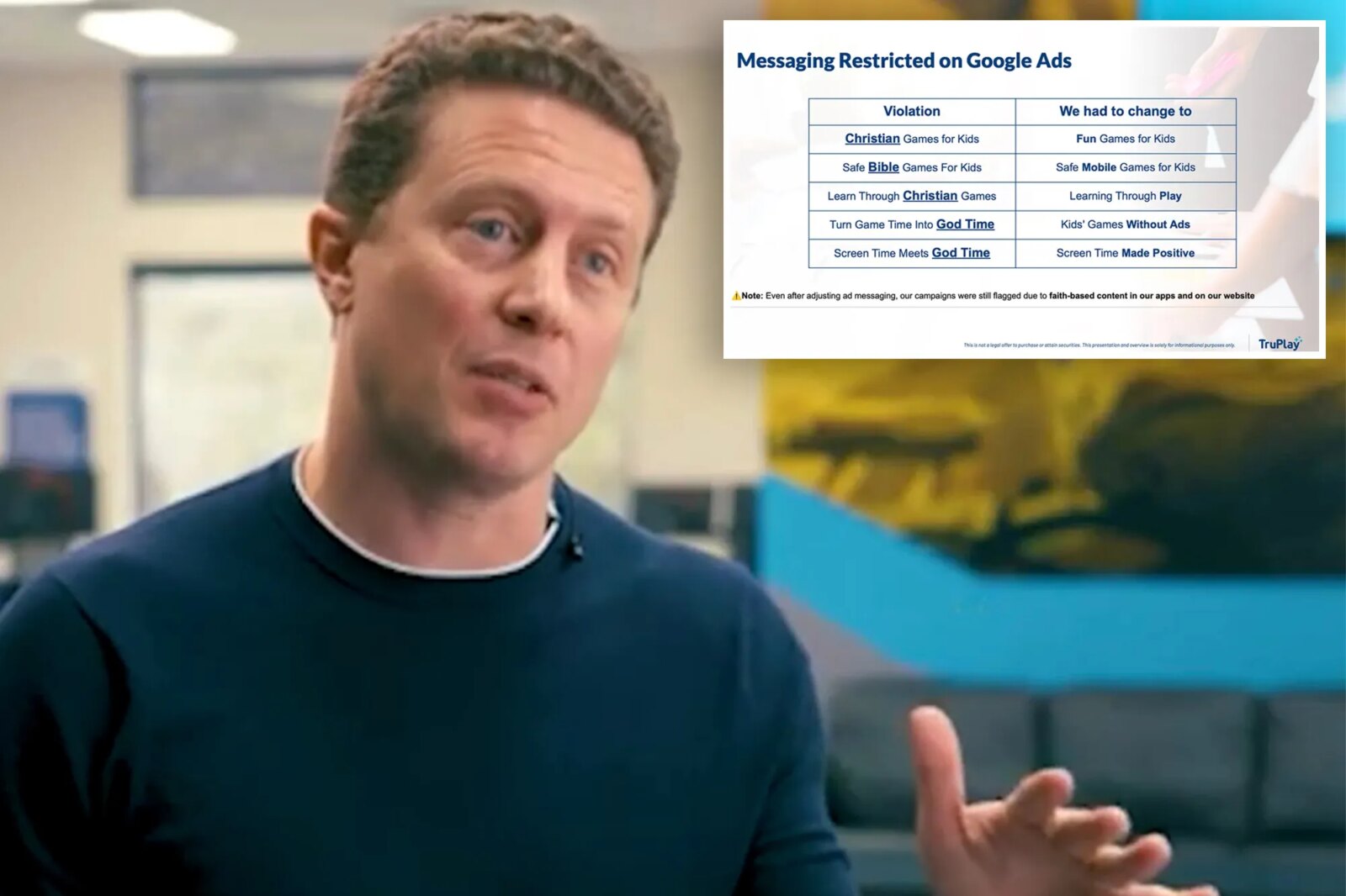 Христианский создатель игр требует от Конгресса расследовать политику рекламы Google и TikTok