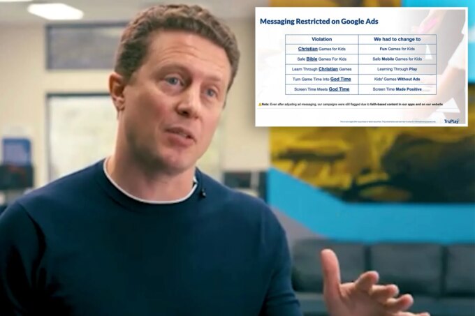 Христианский создатель игр требует от Конгресса расследовать политику рекламы Google и TikTok
