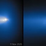 Комета C/2025 K1 (ATLAS) распалась на части: уникальная съемка с Гавайев