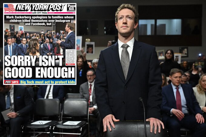 86% американцев требуют наказать Meta и Google за "хищнические алгоритмы": суд над Цукербергом может изменить всё