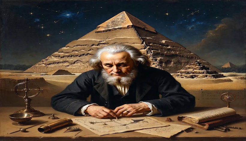 Каменная книга Апокалипсиса: почему Исаак Ньютон искал конец света в Великой пирамиде