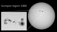 Гигант на Солнце: Как увидеть огромную активную область AR4366 невооруженным глазом