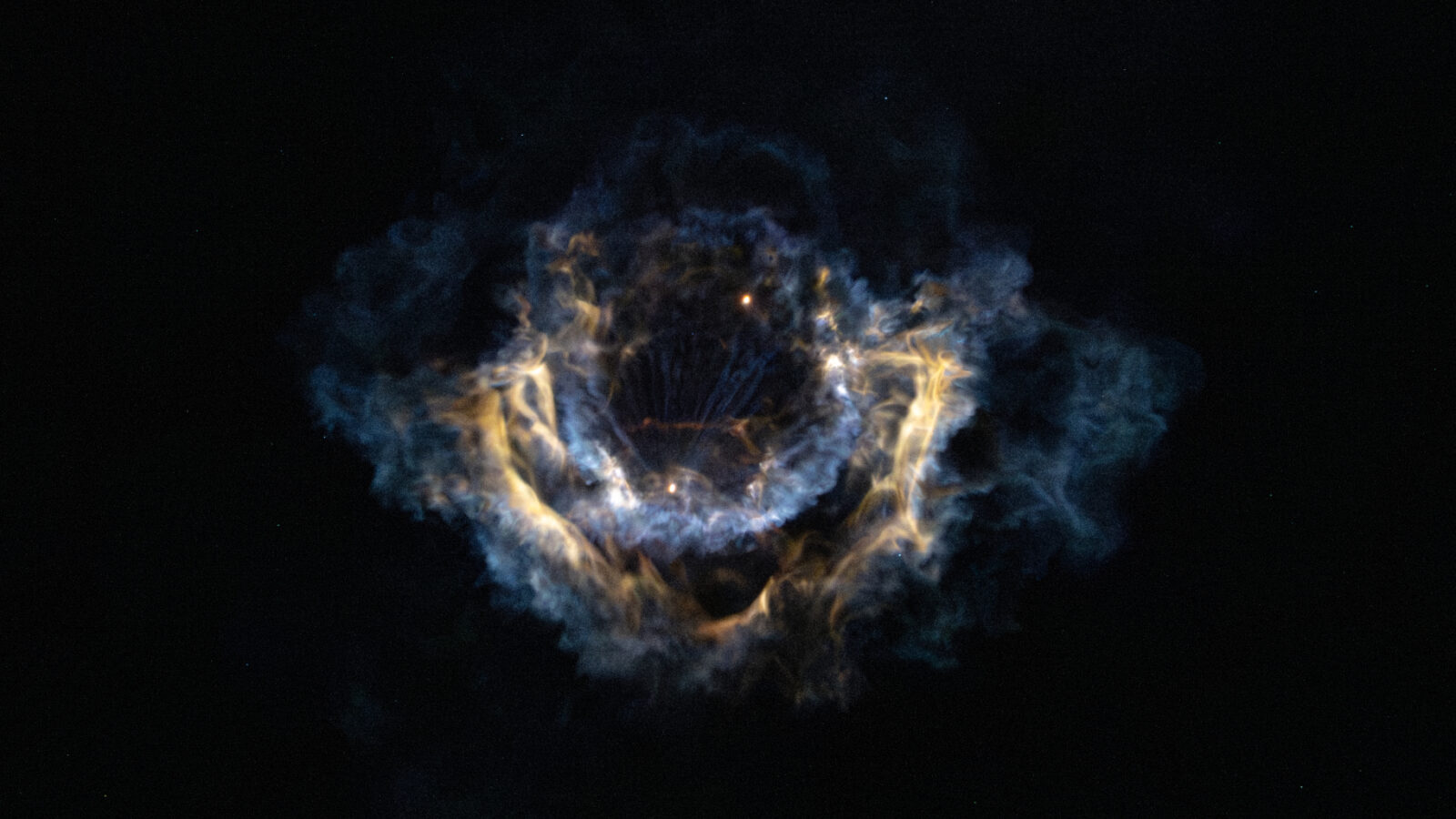 «Космическая медуза» над мысом: NASA показало невероятный снимок старта Crew-12