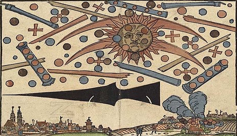 Небесная битва над Нюрнбергом: загадка 1561 года