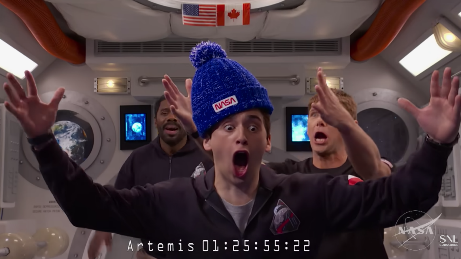 Луна, смех и невесомость: SNL высмеял экипаж Artemis 2 в лучших традициях