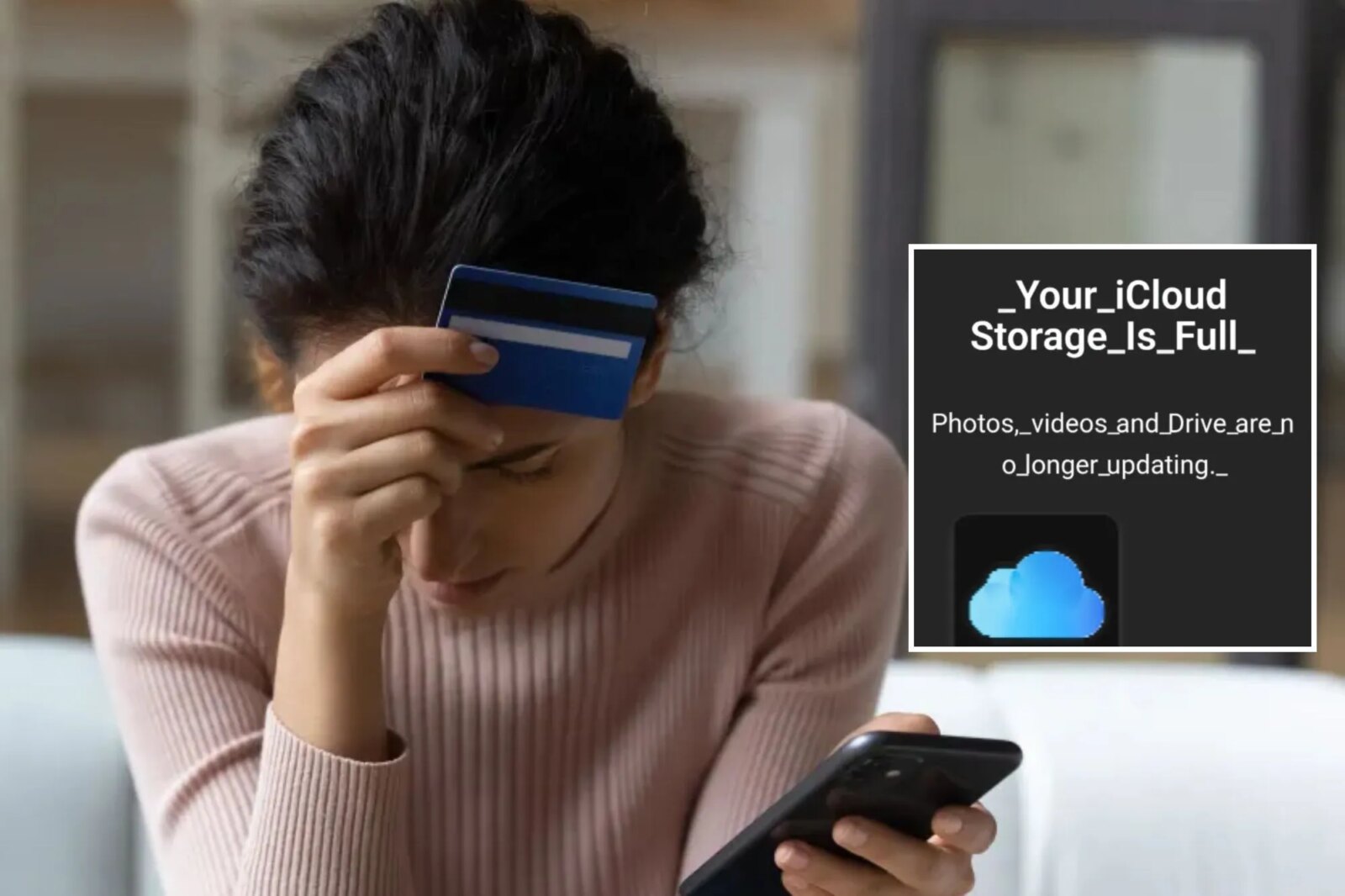«Ваше хранилище iCloud переполнено»: новая изощрённая фишинговая атака опустошает счета пользователей iPhone