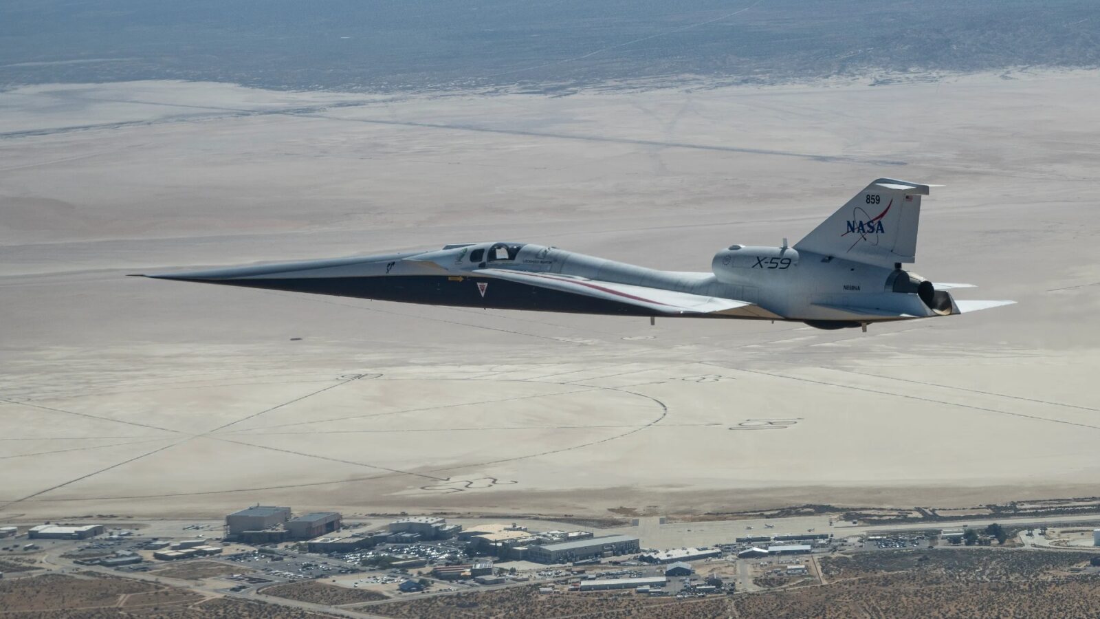 Бесшумный прорыв: X-59 готовится преодолеть звуковой барьер без громового удара