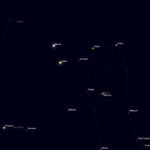 Космическая лестница на закате