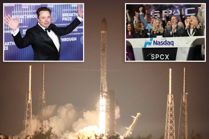 Космические долги триллионера: акции SpaceX рухнули на 16% из-за планов занять $20 миллиардов
