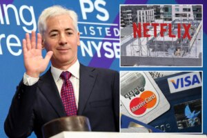 Крупнейшая перетряска портфеля за годы: Билл Акман купил Netflix, Visa и Mastercard
