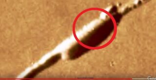 Уфолог нашел на Марсе разбившийся 18-километровый «звездолет»